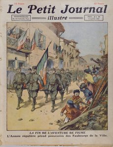The End of the Fiume Adventure, fra Le Petit Journal, 9. januar 1921