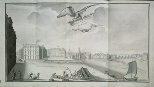 The Gabelle, Nantes, i 1723 av French School