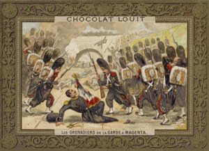The Grenadiers of the Guard i slaget ved Magenta, 1859