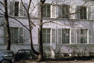 Huset til Cesar Auguste Franck (1822-90) av French School