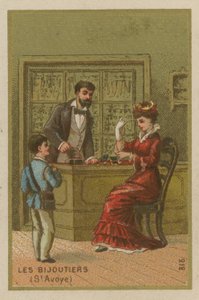 The Jewellers (St Avoye) av French School