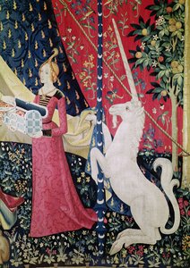 The Lady and the Unicorn: "Til mitt eneste ønske" av French School
