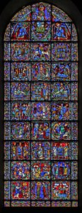 The Life of Christ-vinduet (w50) av French School