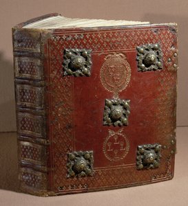 Livre Ferre fra Cour des Comptes (lær og vellum) av French School