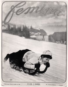 The Luge at Chamonix, fra Femina av French School