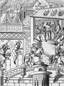 Mynten, etter et tresnitt i De l