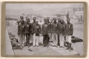 The Mission Marchand, som forlot Loango, i Kongo, og nådde Fachoda, Sudan, 1897-98 av French School