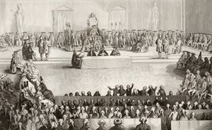 Nasjonalforsamlingen under Ludvig XVIs regjeringstid (1754-93) fra 