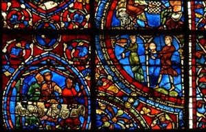 The Prodigal Son-vinduet: Mat og drikke til festen (w35) av French School