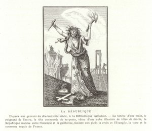 Republikken, den franske revolusjonen av French School