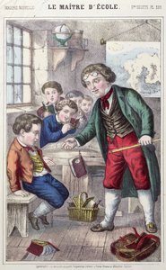 Skolemesteren, ca.1860-70 av French School