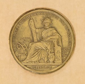 Den andre republikkens segl, 1848 av French School