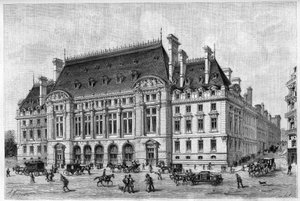 The Sorbonne was renovee in 1887, from the rue des Ecoles. av French School