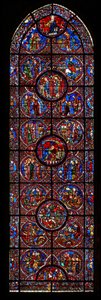 St Lubin-vinduet: : scener fra livet til (w45) av French School