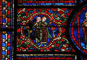St Martin-vinduet: dekorativt (w20) av French School