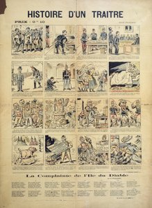 The Story of a Traitor, anti-Dreyfusard tegneserie og sangark av French School