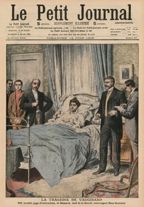 The Tragedy of Vaugirard, avhører Marguerite Steinheil, forsideillustrasjon fra 