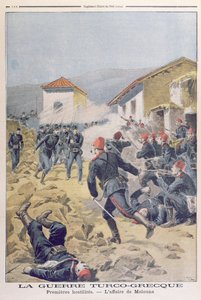 Den turkisk-greske krigen, fra Le Petit Journal, mai 1897 av French School