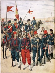 Den tyrkiske hæren under Balkankrigen, 1912-13 av French School