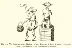 The Vintagers, etter en miniatyr av Dialogues de Saint Gregoire av French School