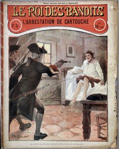 Arrestasjonen av Cartridge - i "The King of the Bandits", nr. 16 av French School