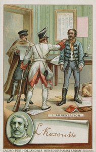 Arrestasjonen av Lajos Kossuth av French School