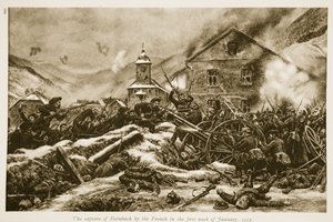 Fangsten av Steinbach av franskmennene i den første uken av januar, 1915, 1915-19 av French School