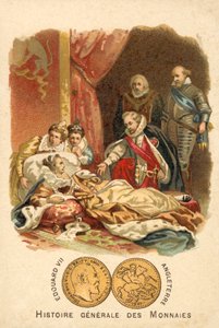 Elizabeth I av Englands død, 1603 av French School