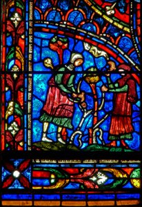 Giverne - vinboere i arbeid som beskjærer vinstokkene (w28b) av French School
