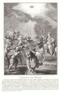 Utvisningen av jesuittene, 1700-tallet av French School