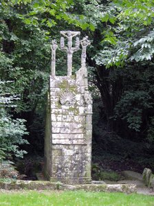 Fontenen til Chapelle de La Trinite av French School