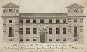 Das Haus des Chevaliere DEon in Tonnerre von French School