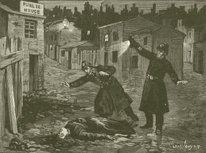 Den siste forbrytelsen til Jack The Ripper av French School