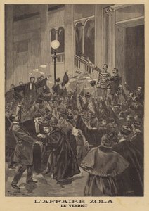 Injurierettssaken mot Emile Zola av French School