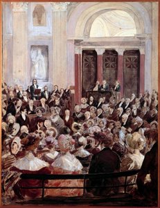 Poeten og forfatteren Victor Hugo av French School