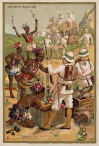 Gavene (chromolitho) av French School