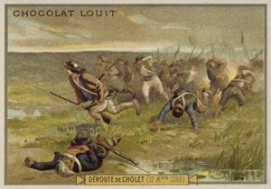 Cholets rutt, krigen i Vendee, den franske revolusjonen, 17. oktober 1793 av French School
