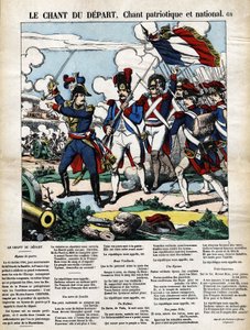 Startens sang, patriotisk og nasjonal sang. av French School