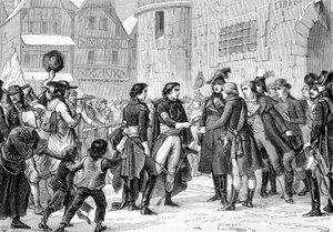 Vendée-kokkenes innlevering til Nantes, 29. juni av French School