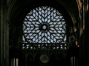 Vestrosevinduet (rosevindu - innvendig) av French School