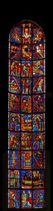 Vinduet til St. Mary den egyptiske av French School