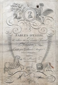 Tittelside til "" Fables d