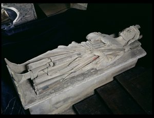 Graven til Charles Martel (690-741) av French School