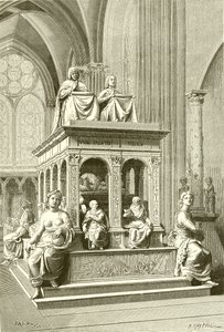 Graven til Ludvig XII og Anne av Bretagne ved Saint Denis