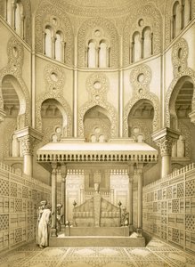 Graven til sultan Qalaoun i Kairo av French School