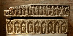 Graven til William Taillefer, greve av Toulouse, 400-tallet av French School