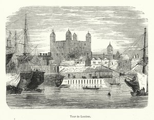 Tower of London (gravering) av French School