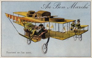 Turisme i år 2000 (chromolitho) av French School