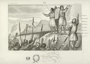 Traktat mellom Karl den skallede og broren Ludvig den tyske, Strasbourg, 842 av French School