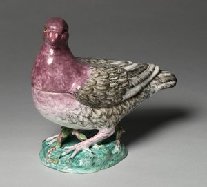 Terrin i form av en due, produsent Sceaux Factory, ca. 1760 av French School